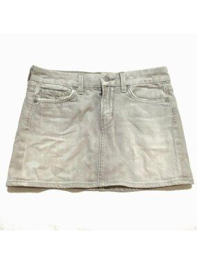 Citizens of Humanity Boho Gray Mini Skirt #370, Size 26"